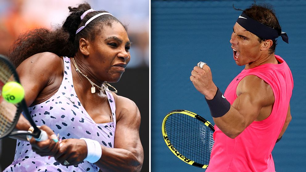 Tennisstjärnorna Serena Williams och Rafael Nadal lär jubla över Wimbledons beslut.