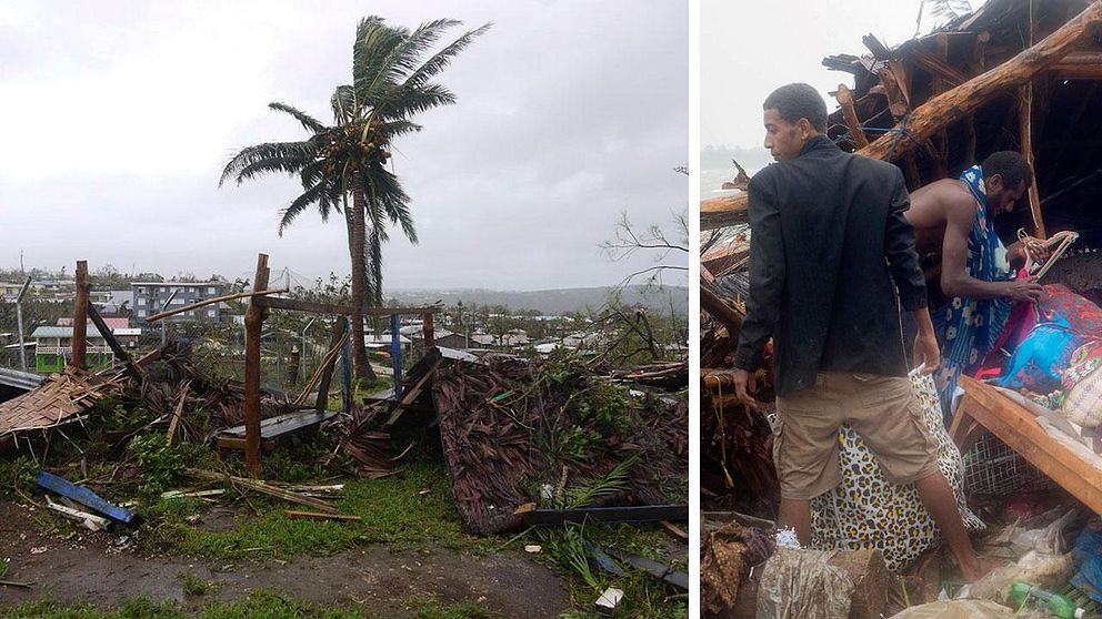 Den tropiska orkanen ”Pam” slog till mycket hårt mot öriket Vanuatu i Stilla havet och nu beräknas runt 132.000 människor vara i behov av akut humanitär hjälp.