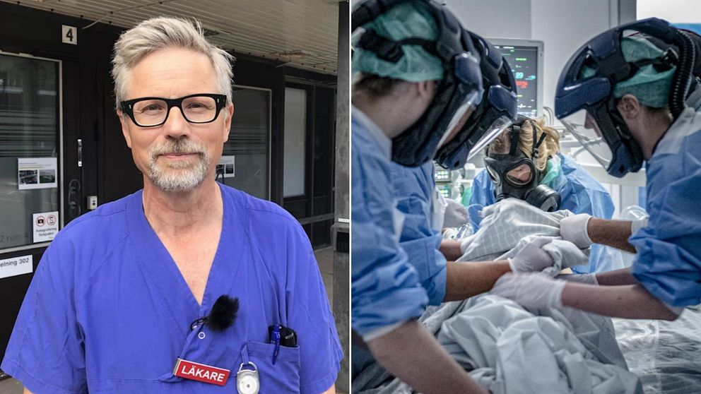 Starta klippet för att höra Magnus Brink, överläkare vid Sahlgrenska universitetssjukhuset, berätta om en intensiv och annorlunda perdiod som nu övergått till ett läge där många anställda kan andas ut.
