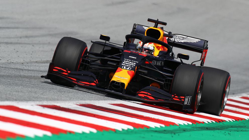 Max Verstappen under Österrikes Grand Prix 12 juli