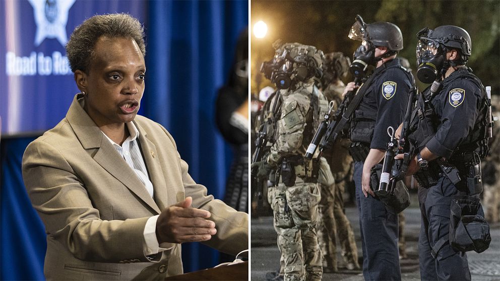 Chicagos borgmästare Lori Lightfoot