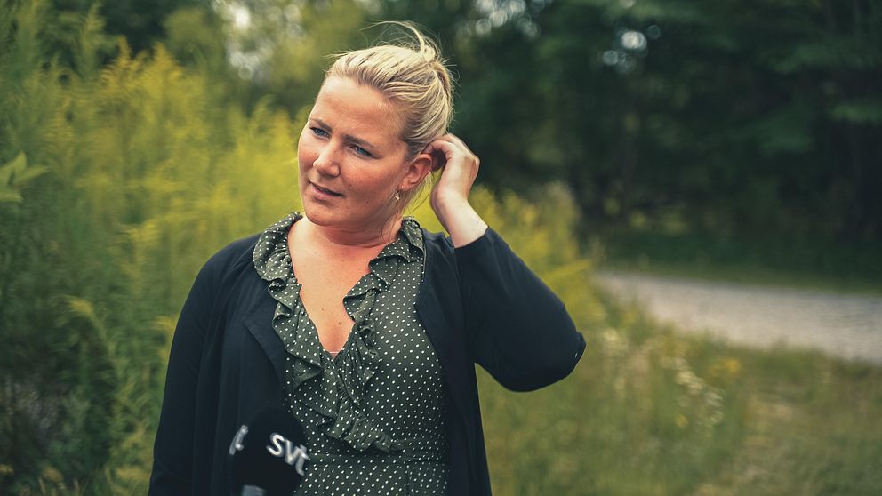 Hanna Rodin Borne är landskapsarkitekt på Södertälje kommun