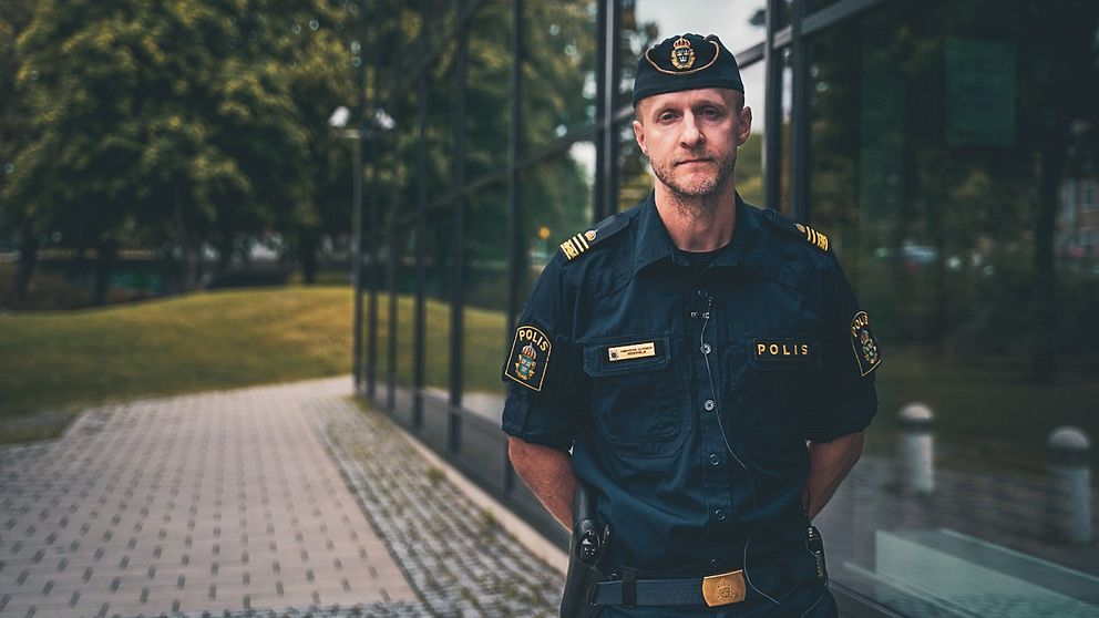 Kristoffer Olofsson, tillförordnad lokalpolisområdeschef