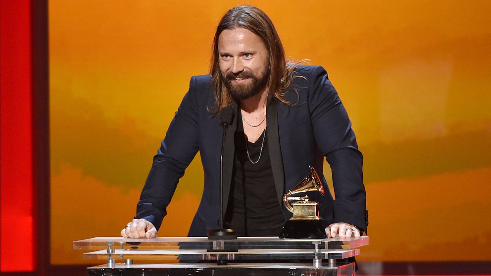 Max Martin på amerikanska Grammy Awards 2015.