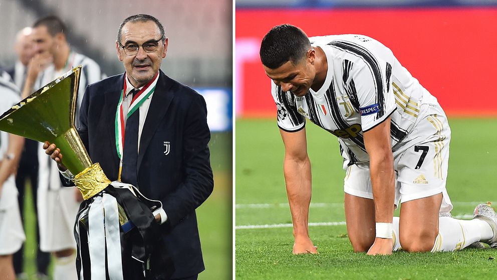 Maurizio Sarri har nu fått sparken från Juventus.