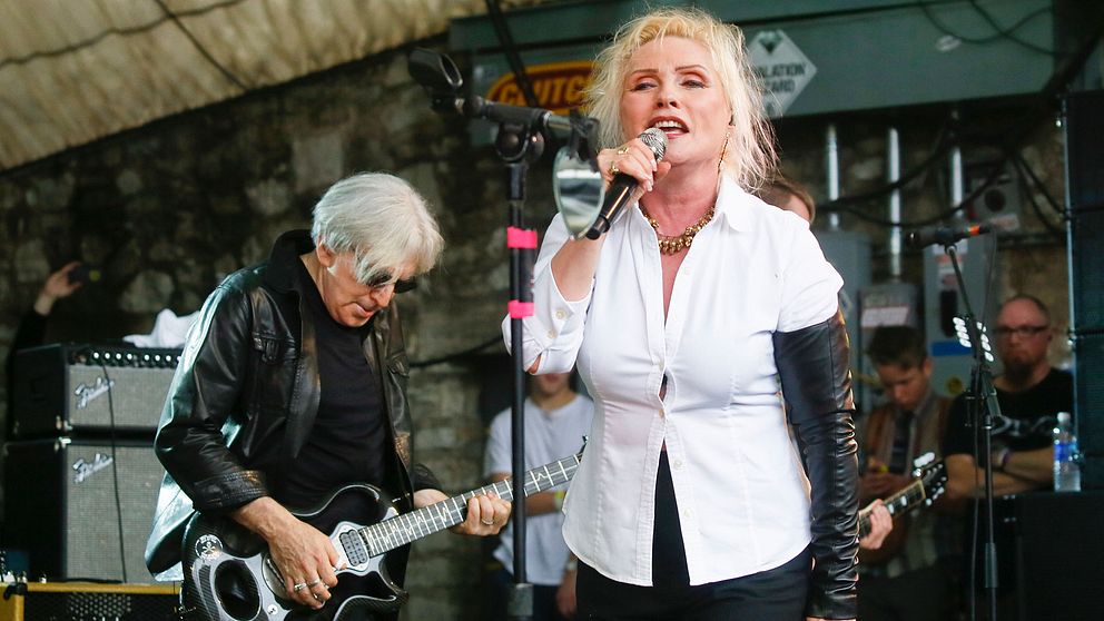 Chris Stein och Debbie Harry – frontfigurerna i Blondie