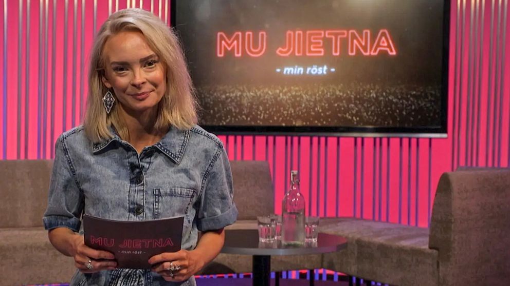 Programledaren för ”Mu Jietna” Ida Persson Labba.