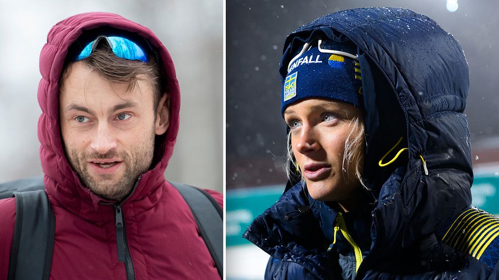 Petter Northug och Frida Karlsson.