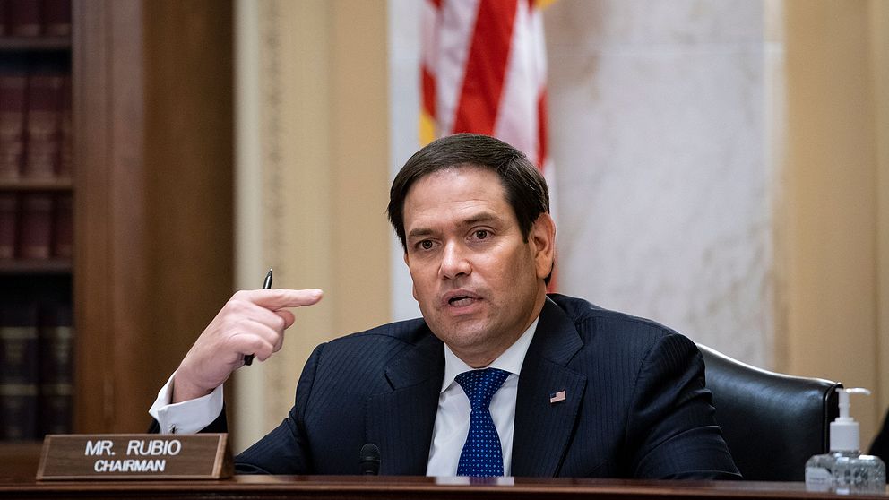 Senator Marco Rubio (republikan) är ordförande i senatens underättelseutskott.