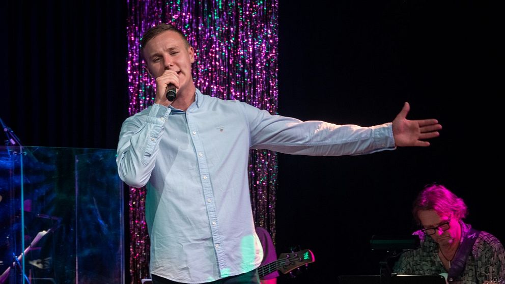 Alex Kron från Halmstad tog hem segern i årets livesända funkisfestival