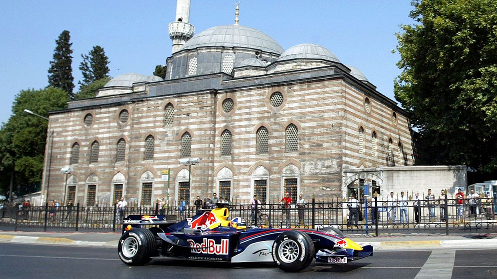 David Coulthard i Istanbul 2005