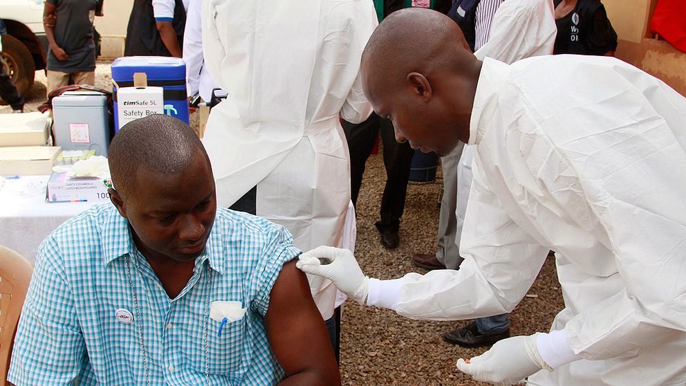Ebola-vaccinering