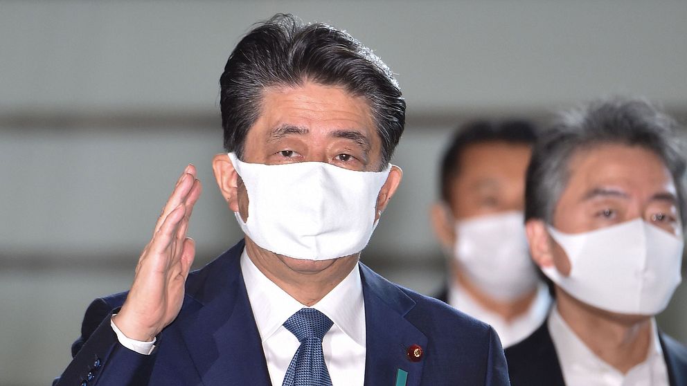 Japans premiärminister Shinzo Abe