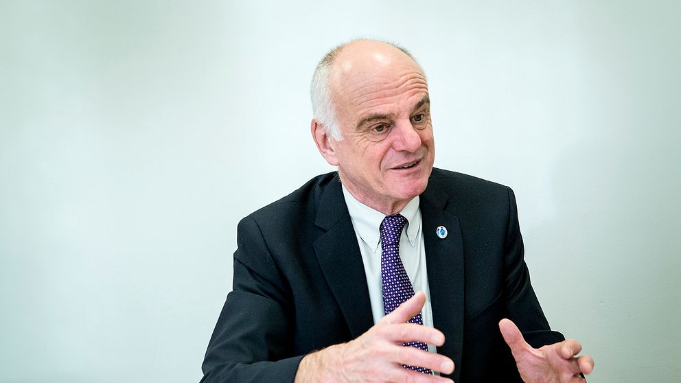 David Nabarro, en av WHO:s sju särskilda experter på covid-19