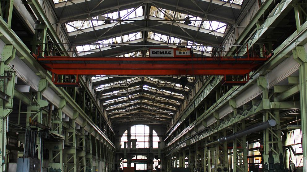 Del av Lunds universitets kommande lokaler i Maskinhallen i Malmö.