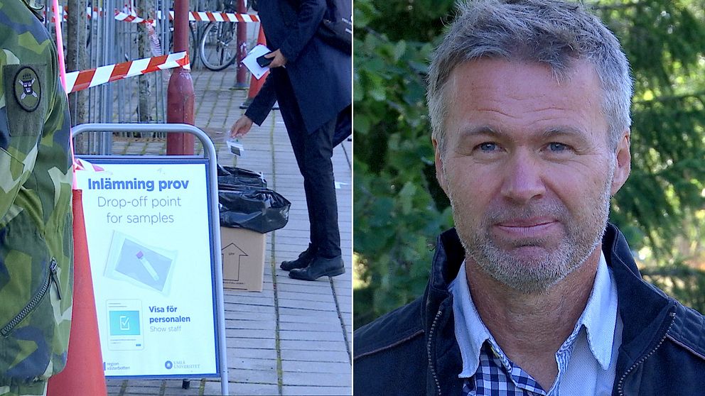 Stephan Stenmark, smittskyddsläkare vid region Västerbotten, berättar om Sveriges största prevalensundersökning av covid-19 på Umeå universitet.