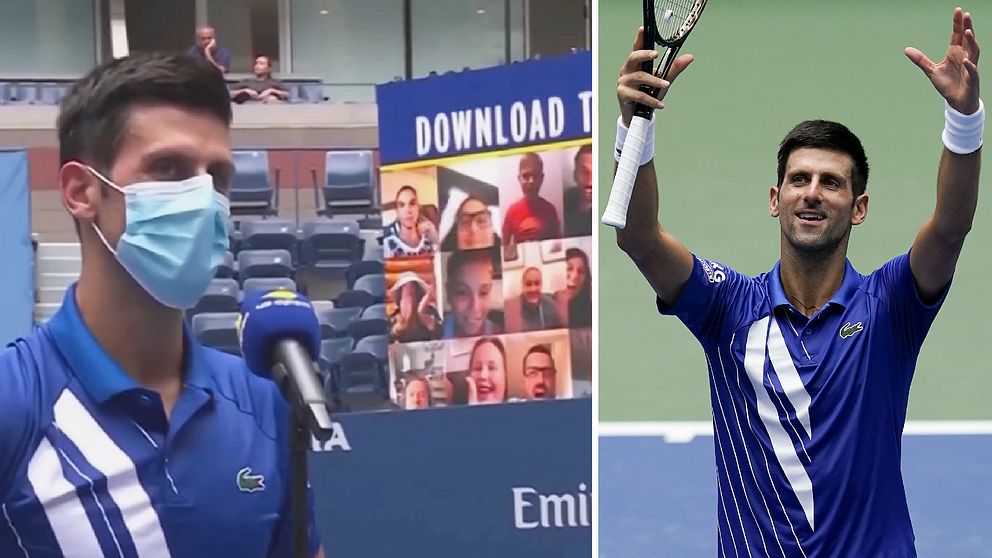 Förstaseedade Novak Djokovic är klar för tredje omgången i US Open.