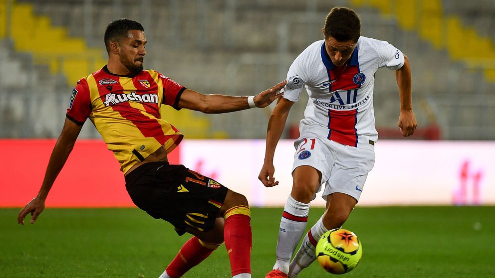 PSG förlorade mot Lens när man saknade tolv spelare.