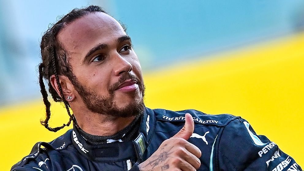 Formel 1-stjärnan Lewis Hamilton.