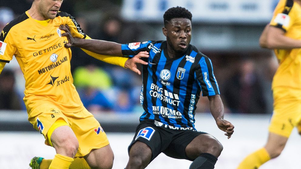 Efter tre års tvist får Sirius rätt i Skiljenämnden gällande Kingsley Sarfos övergång till Malmö FF. Arkivbild.