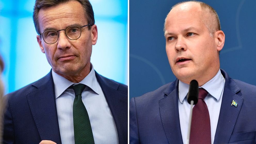 Ulf Kristersson och Morgan Johansson