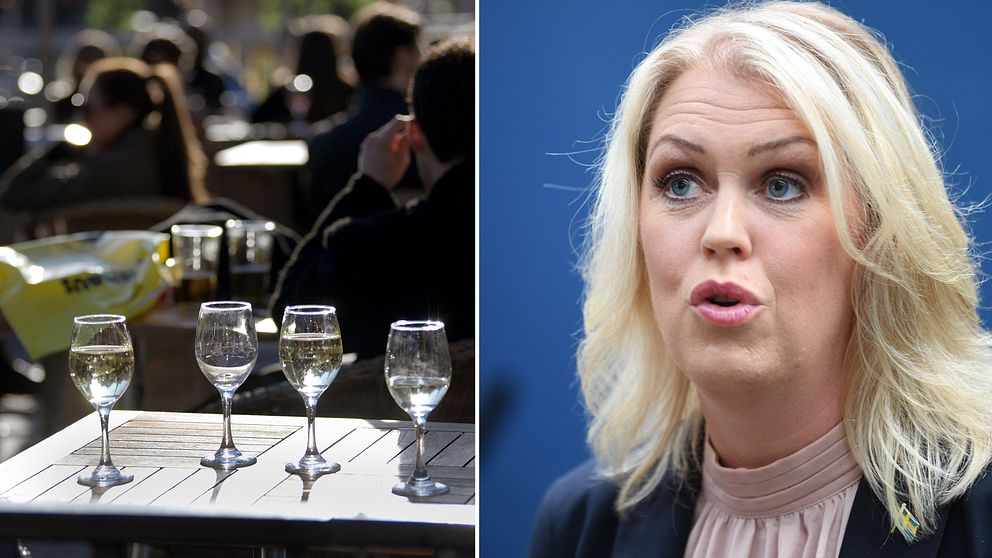Socialminister Lena Hallengren svarar på krögarkritiken.