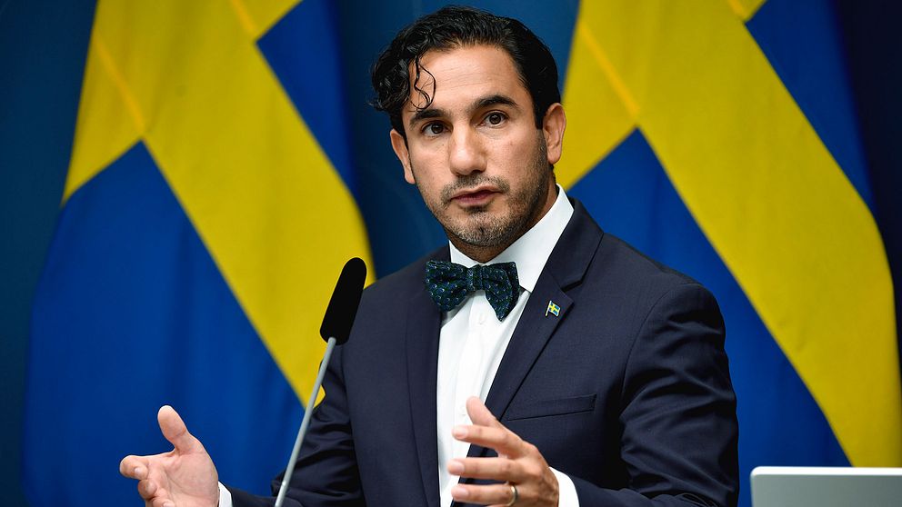 Socialförsäkringsminister Ardalan Shekarabi (S)