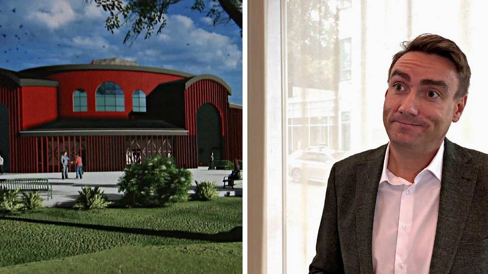 I klippet hör du stadsbyggnadsnämndens ordförande Erik Nilsson (KD) och Rauf Ahmadi som är ordförande i Islamiska kulturföreningen.