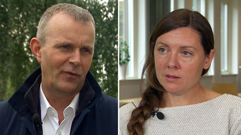 Anders Olsson Jägareförbundet och Maria Falkevik på länsstyrelsen i Värmland