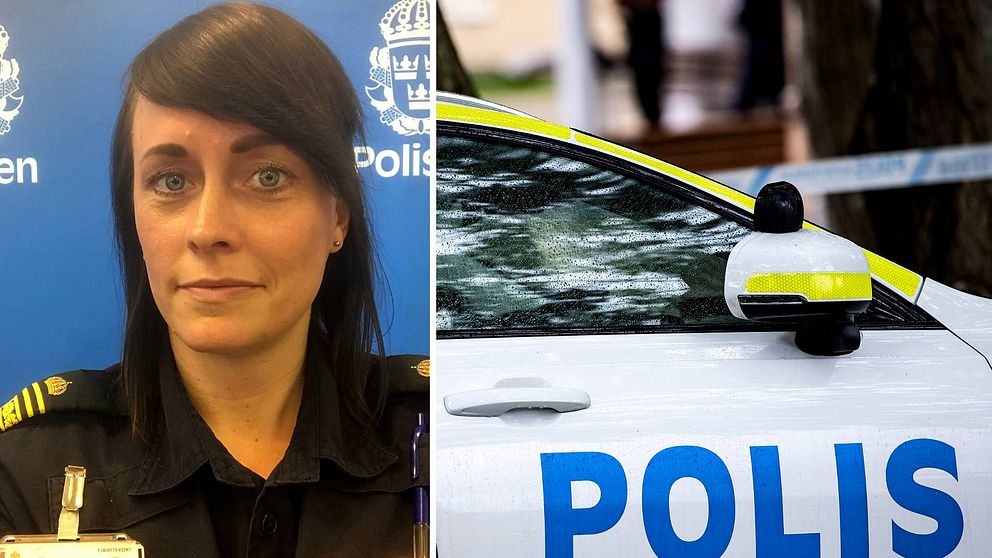 Hanna Rolinder, förundersökningsledare vid polisen i Medelpad.