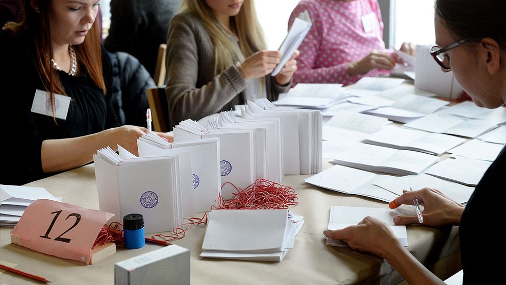 Förtidsrösterna i Finland har redan på eftermiddagen börjat räknas.