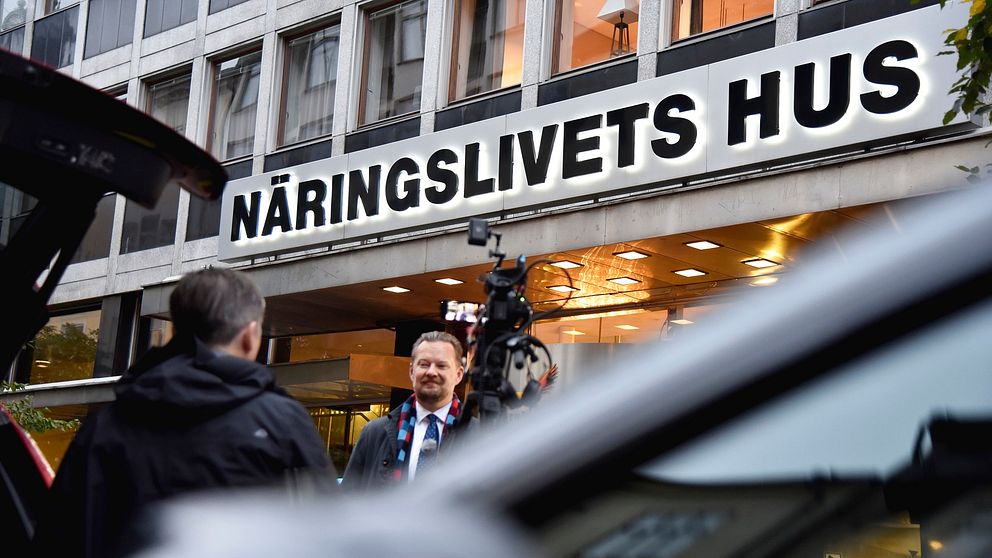 Svenskt Näringslivs kontor på Storgatan i Stockholm.