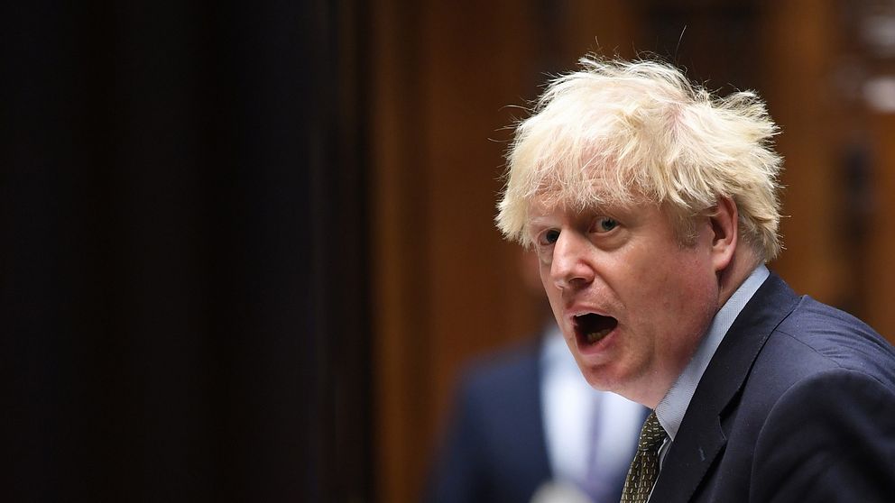 Storbritanniens premiärminister Boris Johnson.