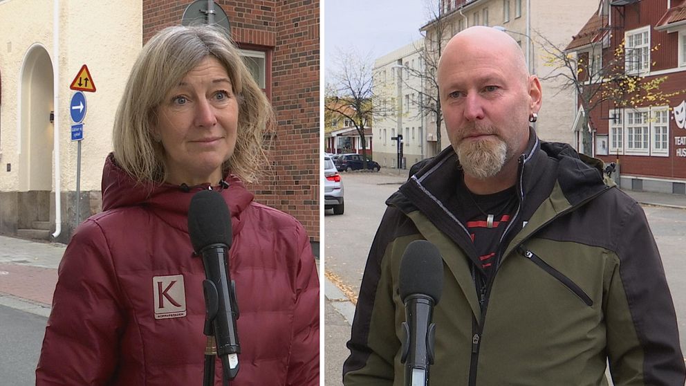 Annika Stålberg, Kopparstaden, och Magnus Svensson från Ludvika kommun berättar hur de tänker kring städning i trapphus under pandemin.