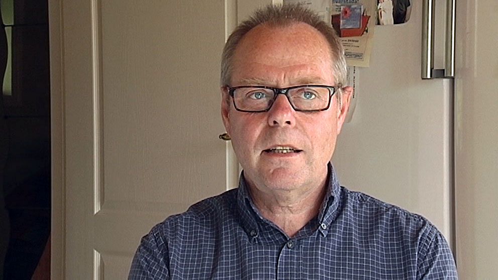 Kjell Persson, pappa till Johan Persson som greps och sedan släpptes i Etiopien. Foto: SVT