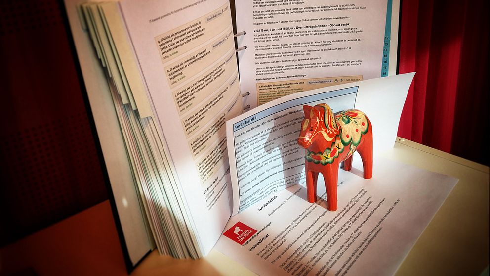 Av sex företag som tänkt delta i Region Dalarnas upphandling kvarstod endast två efter att upphandlingsunderlaget skickats ut.