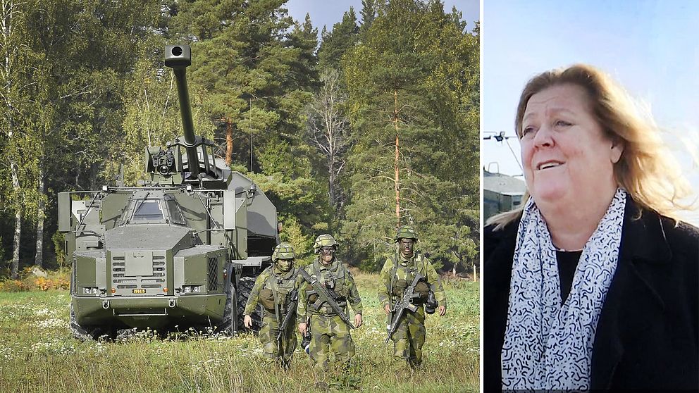 Starta klippet för att se bilder på artilleripjäsen Archer när den används, och hör BAE Systems Bofors vd Lena Gillström berätta mer om vad Försvarsmaktens satsning innebär för koncernens verksamhet i Bofors.