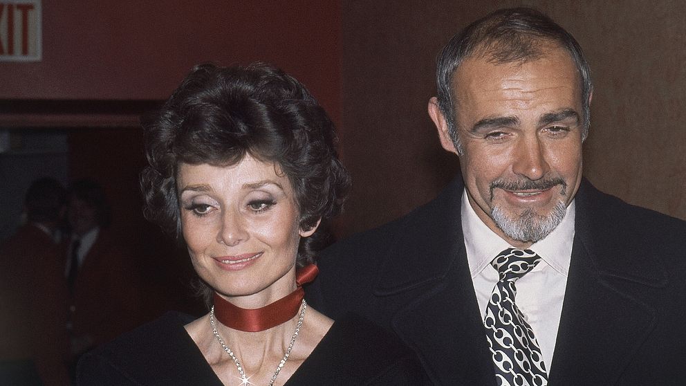 Sean Connery och Audrey Hepburn spalade mot varandra i filmen ”Robin Hood – äventyrens man” 1976.