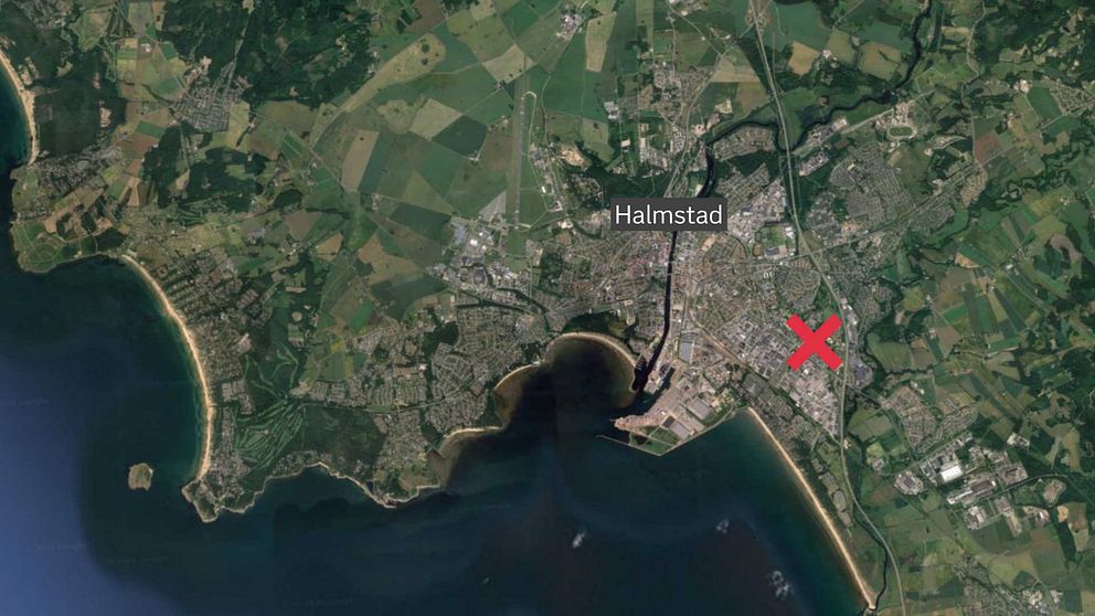 Händelsen inträffade i stadsdelen Andersberg i Halmstad.