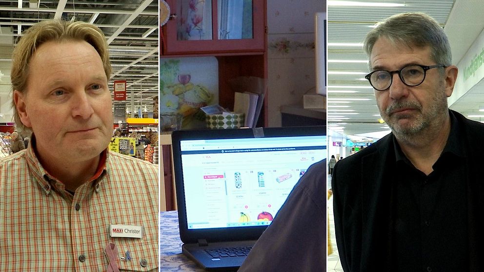 E-handeln har ökat under pandemin. Den största ökningen finns inom dagligvaruhandel. I klippet berättar Christer Johansson, Ica, och Klas Olsson, Coop, om ökningen.