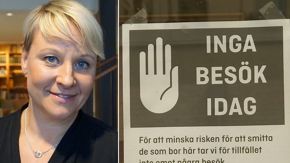 ”Jag är beredd att ta konsekvenserna” säger Växjös kommunalråd Anna Tenje (M) om kommunens besöksförbud på äldreboenden inte är lagligt.