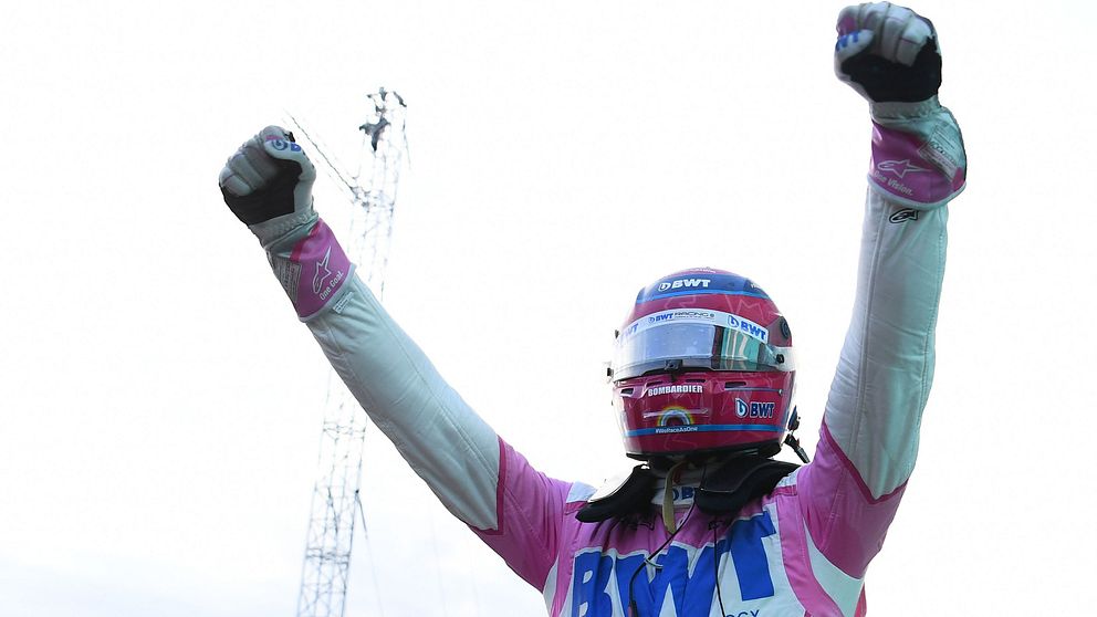 Lance Stroll vann dagens F1-kval.