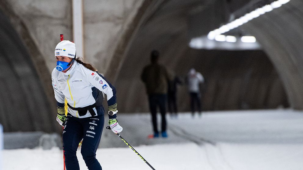 Charlotte Kalla är på väg tillbaka från sin covid-19 infektion.