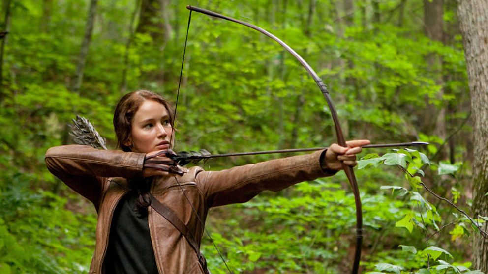 Jennifer Lawrence spelar huvudrollen Katniss Everdeen i ”Hunger Games”.