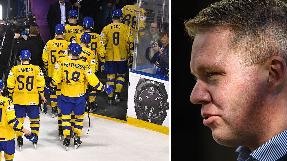 Svenska ishockeyförbundets ordförande Anders Larsson