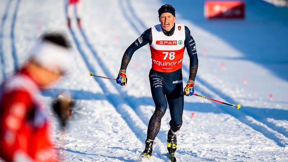 Doldisen Mikael Gunnulfsen skrällvann i Beitostölen.