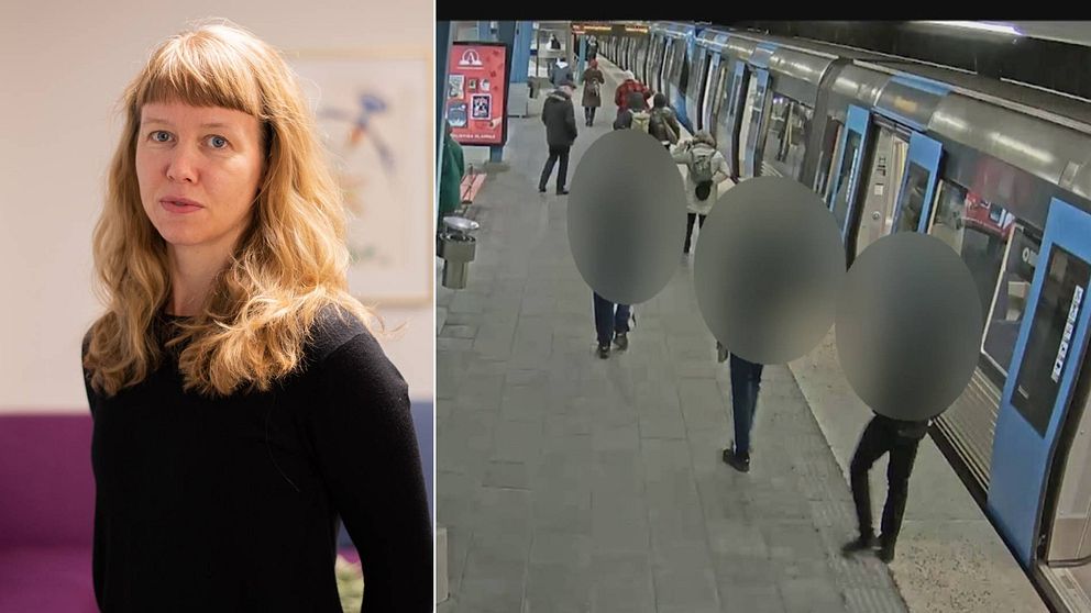 ”Hittills kan vi se att en stor del, både av de som begår och som utsätts, kommer från socioekonomiskt utsatta områden”, säger Maria von Bredow, utredare på Brå. Bilden kommer från en av Polismyndighetens förundersökningar i Stockholm.