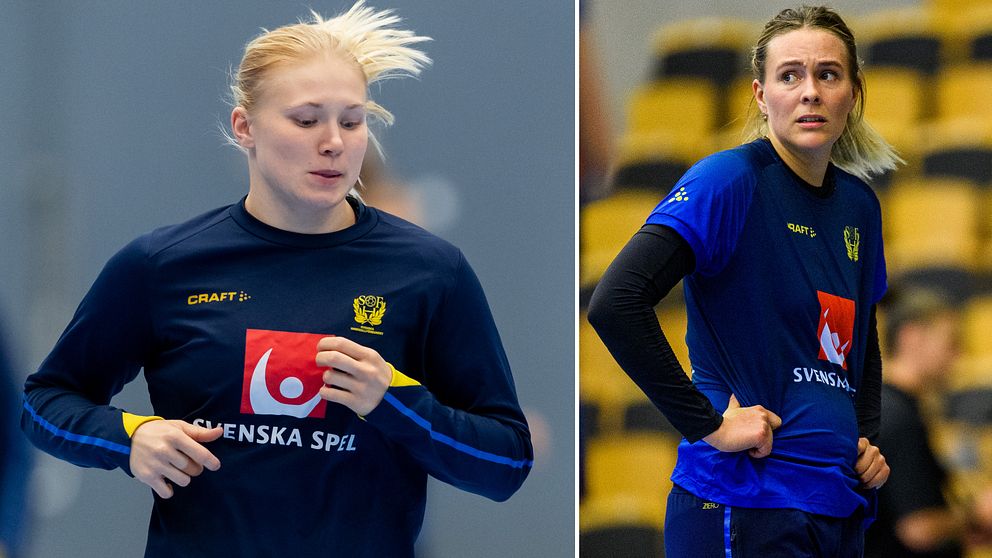 Isabelle Andersson och Johanna Westberg tvingas lämna den svenska EM-truppen.