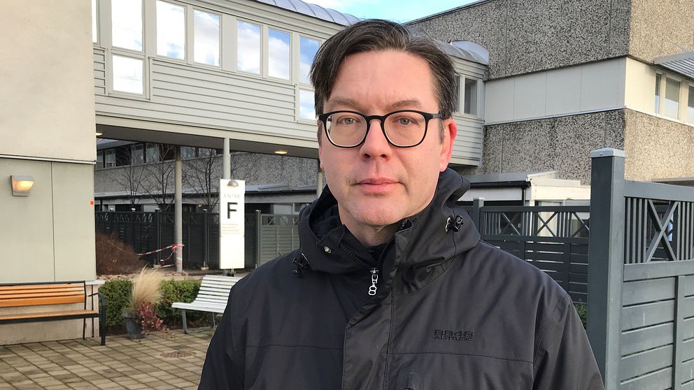 Erik Backhaus, överläkare på infektionskliniken på Skaraborgs sjukhus