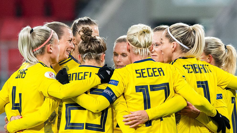 Fotboll Sverige avslutade EMkvalet med 60 mot Slovakien SVT Sport